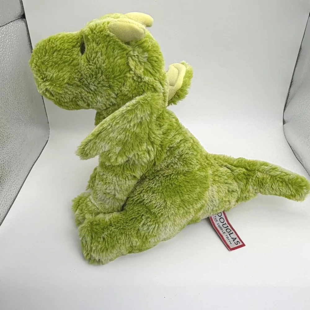 Douglas The Cuddle Toy Green Dragon Plush Stuffed Animal Soft‎ Toy 9 Inch